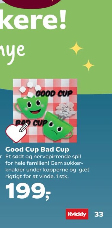 Good Cup Bad Cup – Kvickly