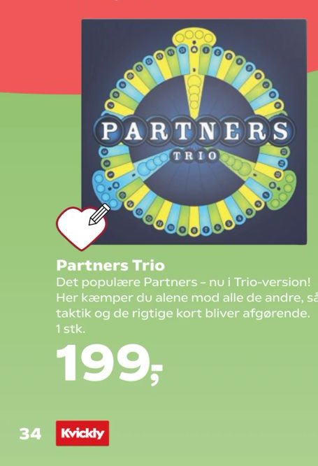 Partners Trio – Kvickly