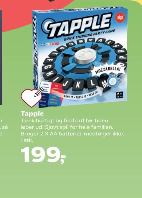 Tapple – Kvickly