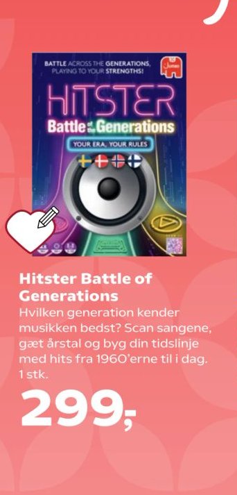 Hitster Battle of Generations – Kvickly