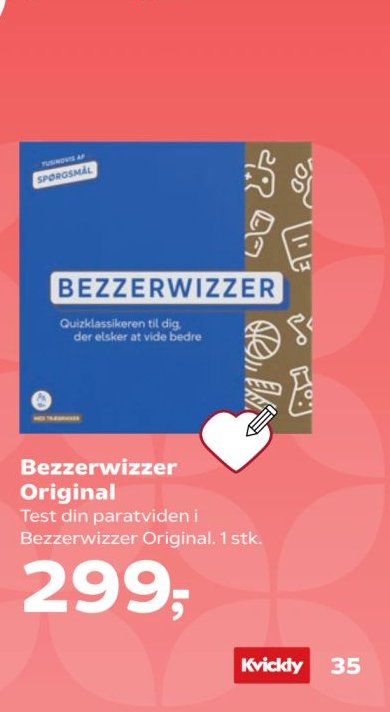 Bezzerwizzer Original – Kvickly