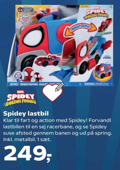 Spidey lastbil – Kvickly