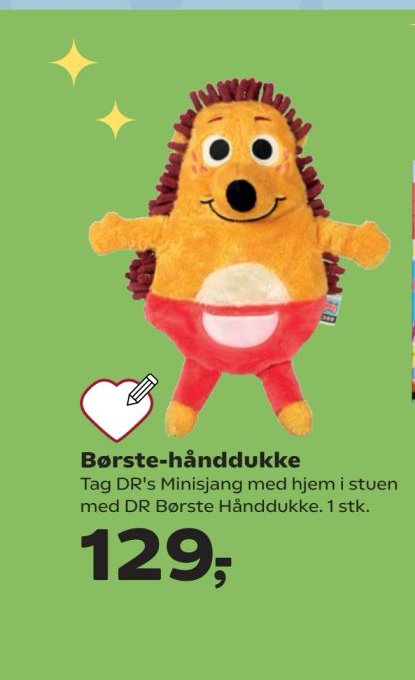 Børste-hånddukke – Kvickly