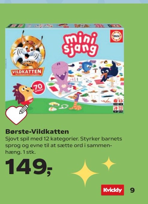 Børste-Vildkatten – Kvickly