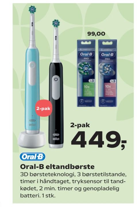 Oral-B eltandbørste – Kvickly