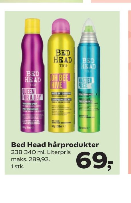 Bed Head hårprodukter – Kvickly