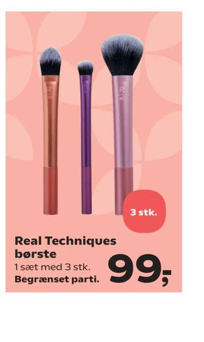 Real Techniques børste – Kvickly