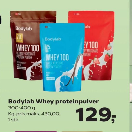 Bodylab Whey proteinpulver – Kvickly