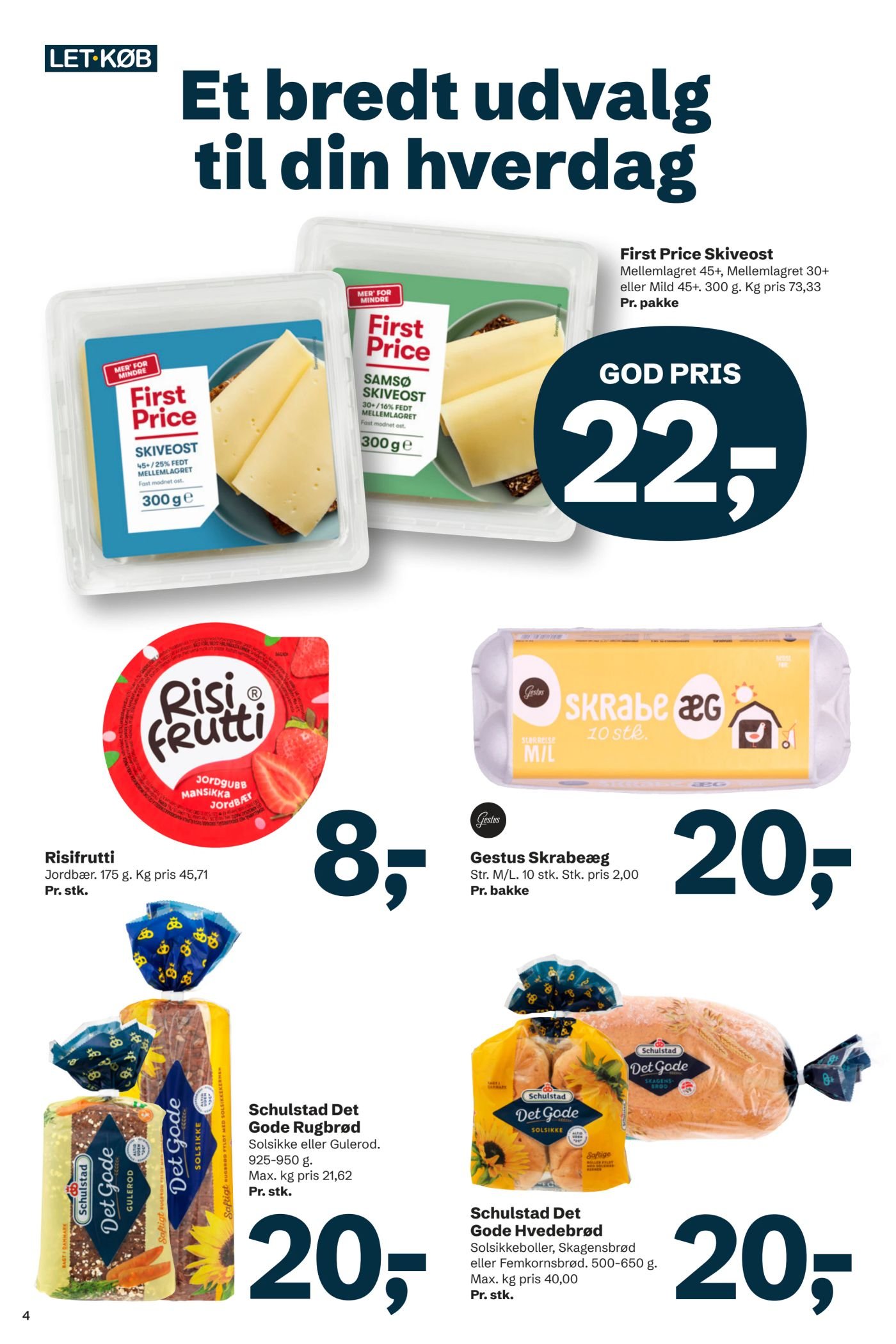 Gestus Skrabeæg Str. M/L. 10 stk. Stk. pris 2,00 Pr. bakke – LET-KØB