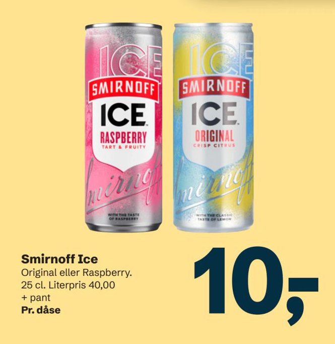 Smirnoff Ice – LET-KØB