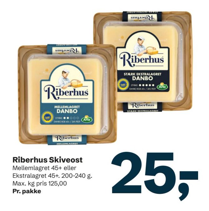 Riberhus Skiveost – LET-KØB