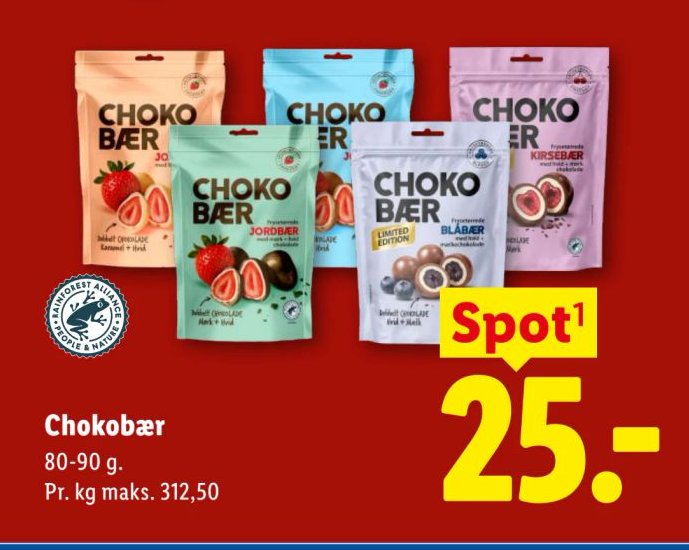 Chokobær 80-90 g – Lidl