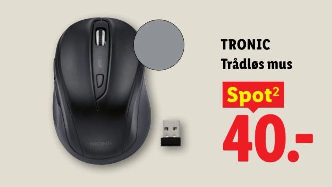TRONIC Trådløs mus – Lidl