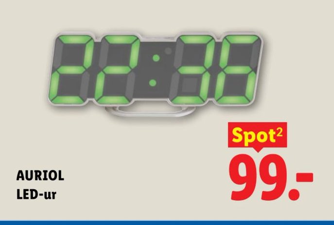 AURIOL LED-ur – Lidl