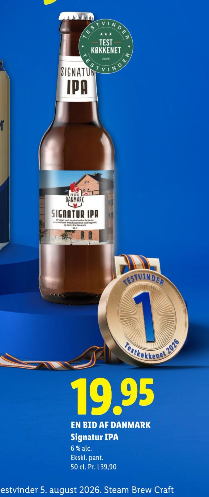 EN BID AF DANMARK Signatur IPA 6 % alc. – Lidl