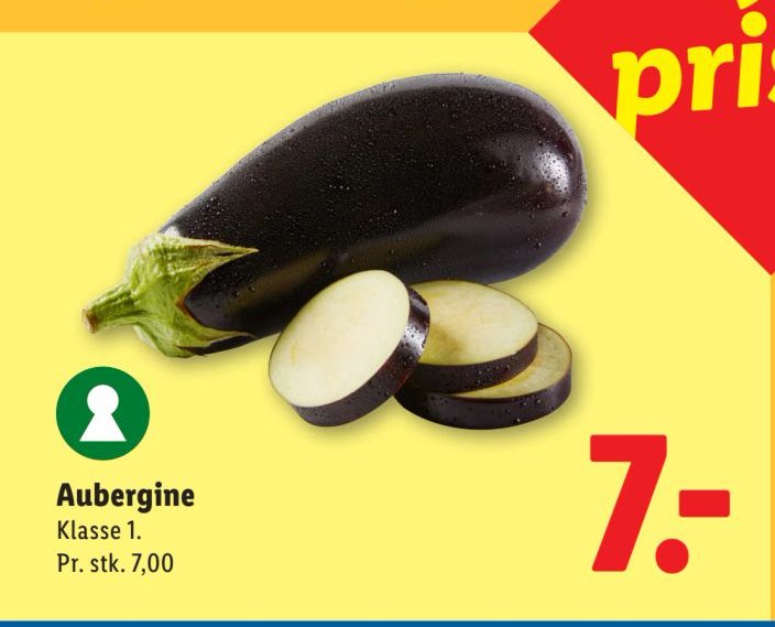 Aubergine Klasse 1. – Lidl