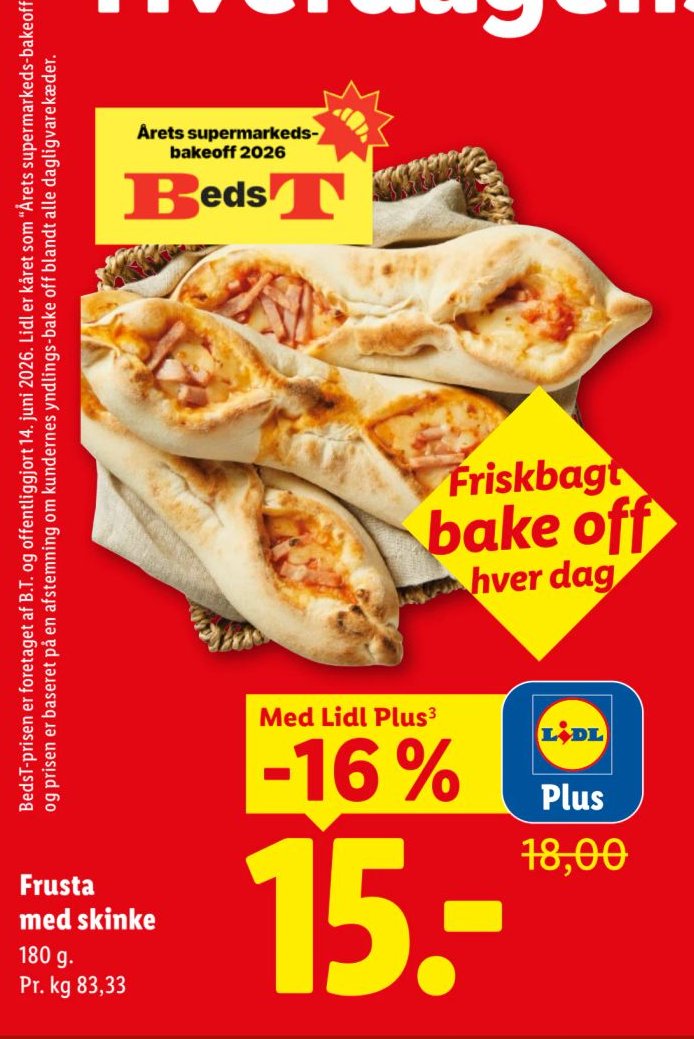 Frusta med skinke 180 g – Lidl