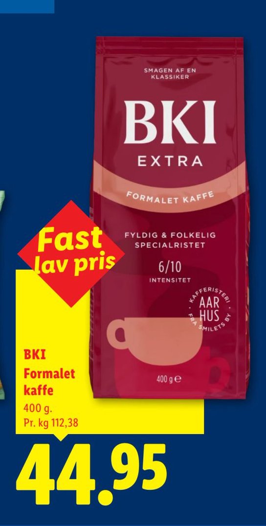 BKI Formalet kaffe 400 g – Lidl