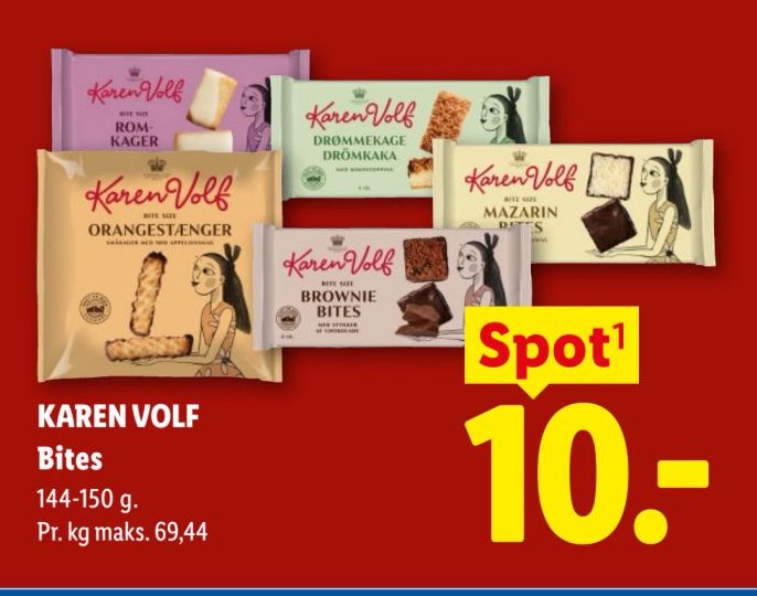 KAREN VOLF Bites 144-150 g – Lidl