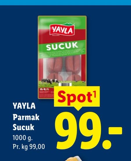 YAYLA Parmak Sucuk 1000 g – Lidl