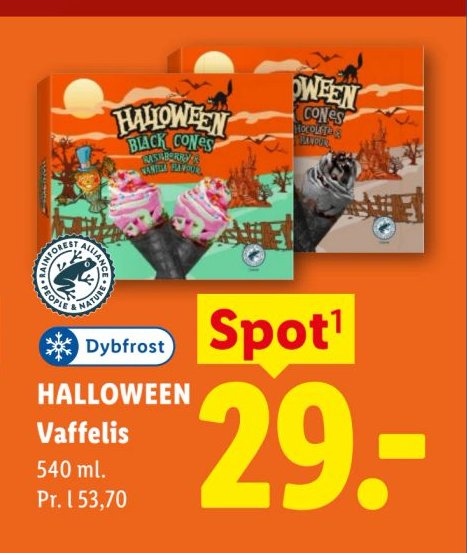 HALLOWEEN Vaffelis 540 ml – Lidl