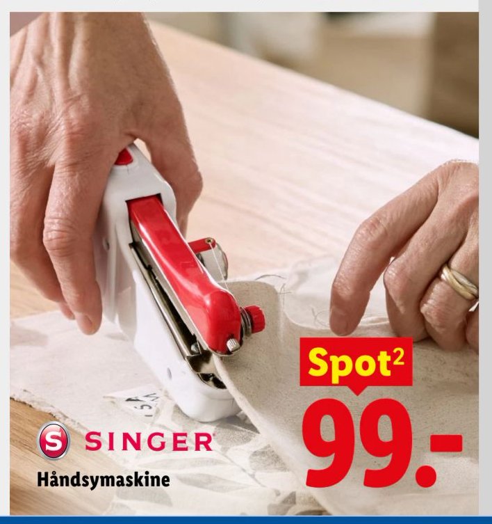 SINGER Håndsymaskine – Lidl