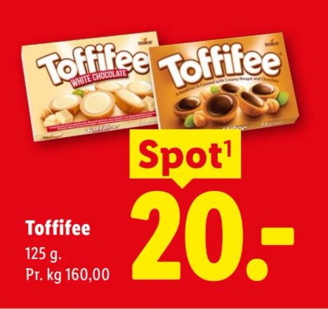 Toffifee 125 g. – Lidl