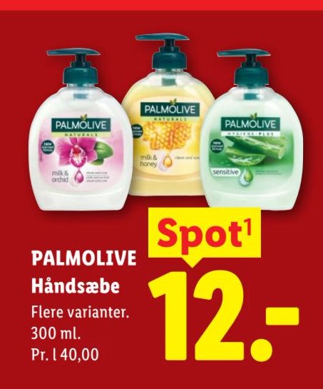 PALMOLIVE Håndsæbe – Lidl