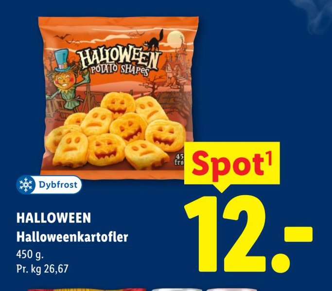 HALLOWEEN Halloweenkartofler – Lidl