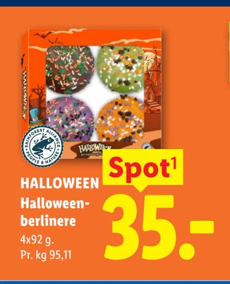 HALLOWEEN Halloweenberlinere – Lidl