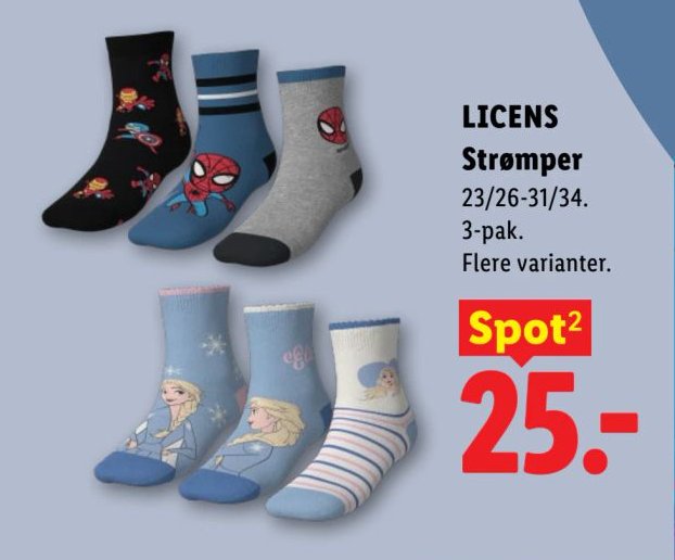 LICENS Strømper – Lidl