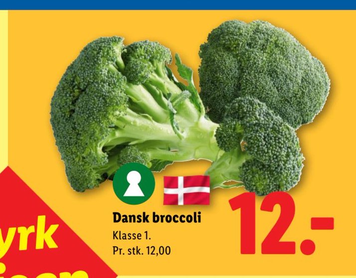 Dansk broccoli – Lidl
