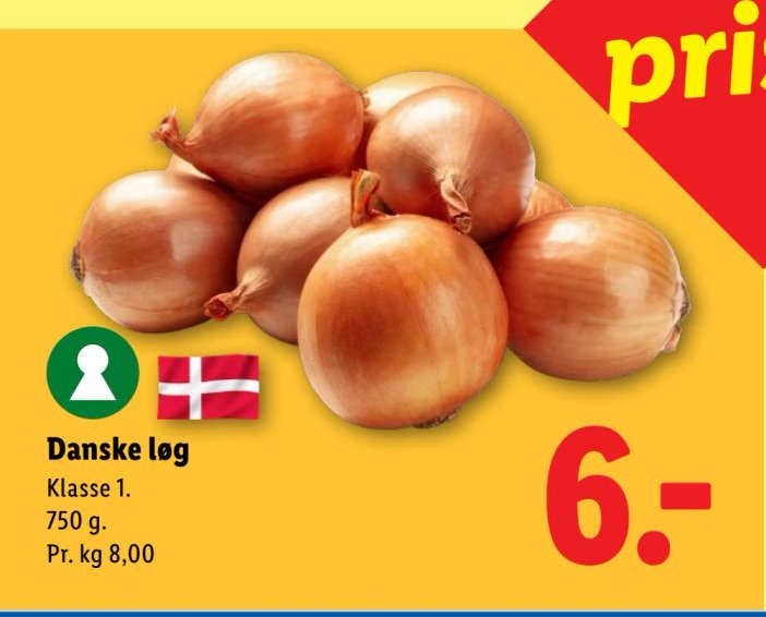 Danske løg – Lidl