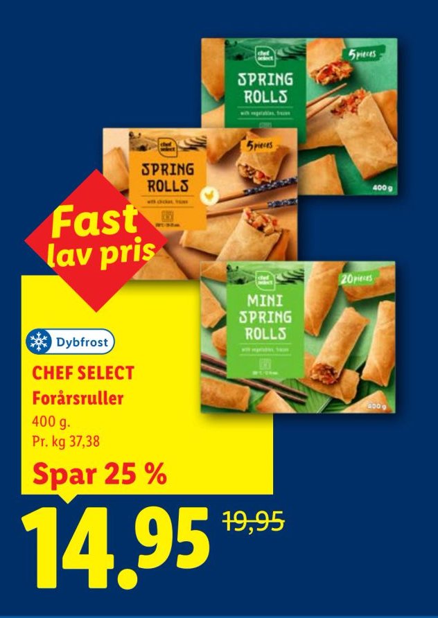 CHEF SELECT Forårsruller – Lidl