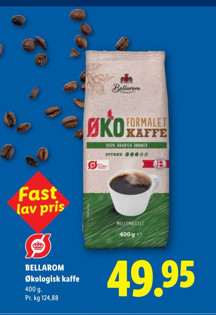 BELLAROM Økologisk kaffe 400 g – Lidl