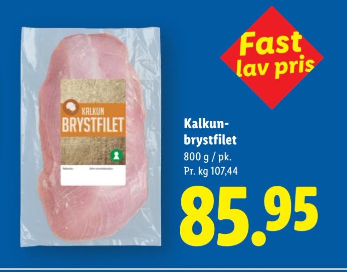 Kalkunbrystfilet – Lidl