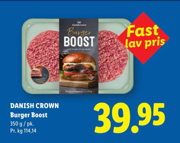 DANISH CROWN Burger Boost – Lidl
