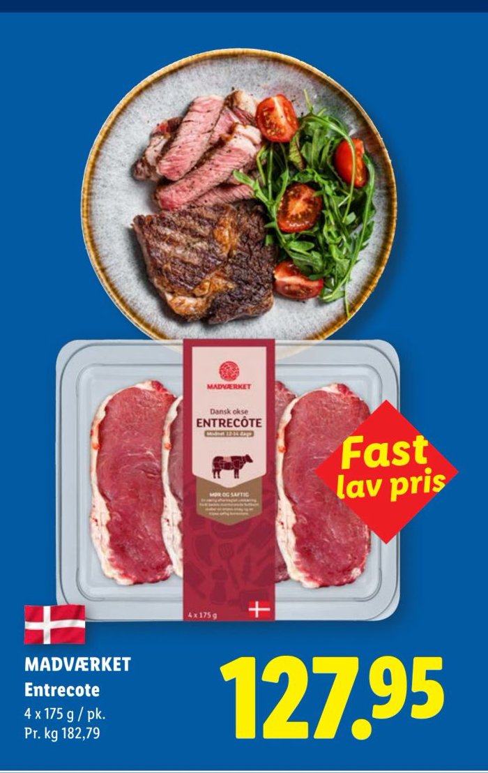 MADVÆRKET Entrecote – Lidl