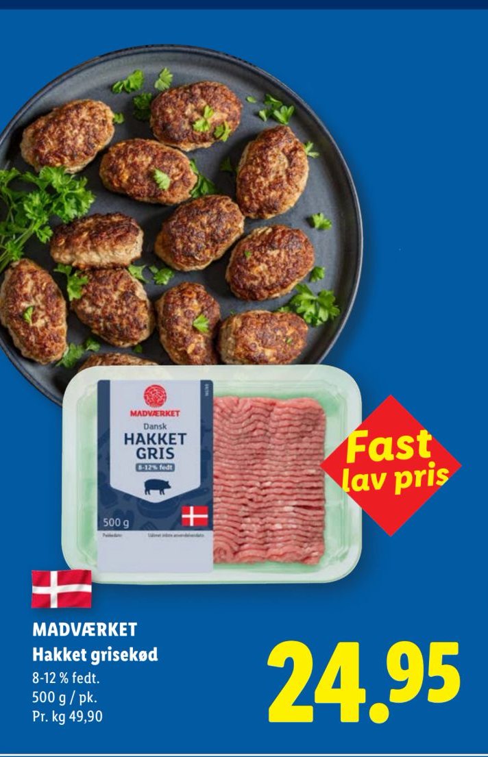 Hakket Oksekød