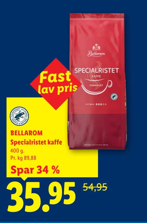 BELLAROM Specialristet kaffe 400 g – Lidl