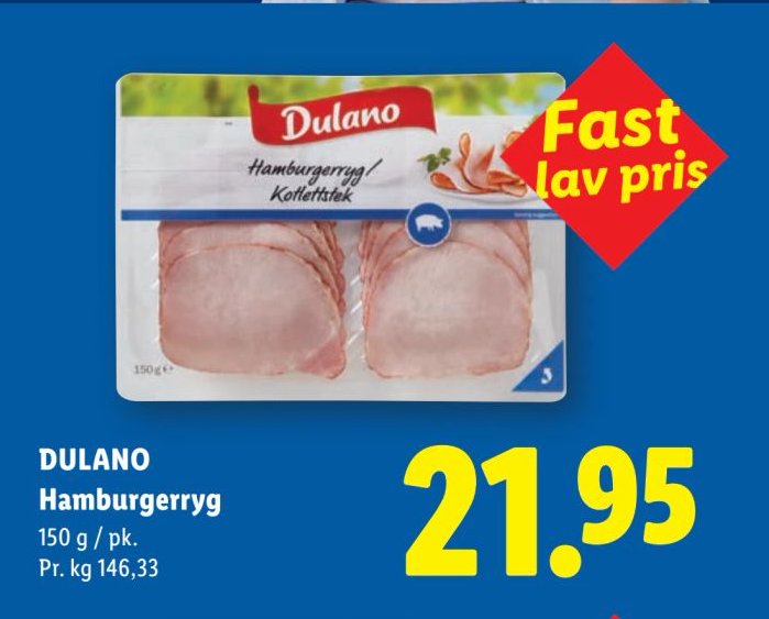 DULANO Hamburgerryg 150 g / pk. – Lidl