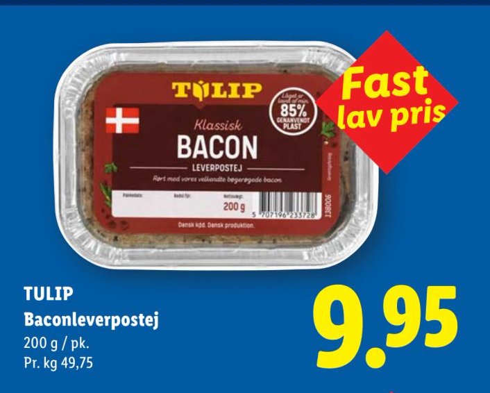 Tulip Baconleverpostej – Lidl