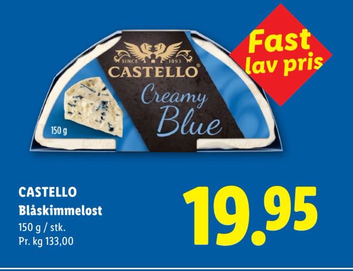 CASTELLO Blåskimmelost – Lidl