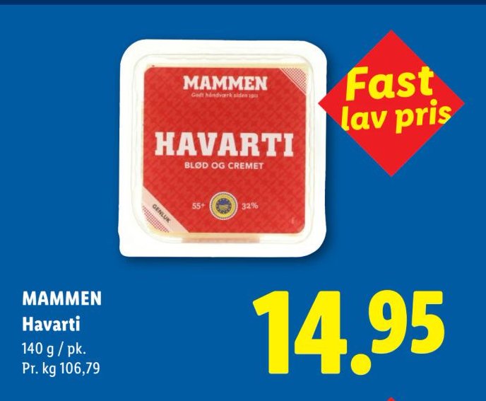 MAMMEN Havarti – Lidl