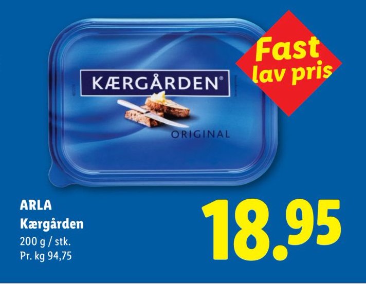 ARLA Kærgården 200 g / stk. – Lidl