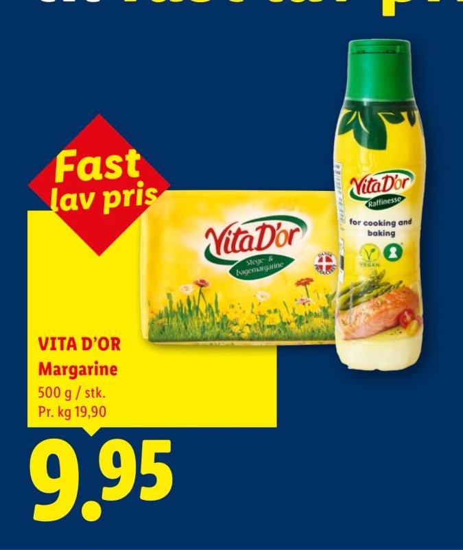 VITA D'OR Margarine 500 g / stk. – Lidl