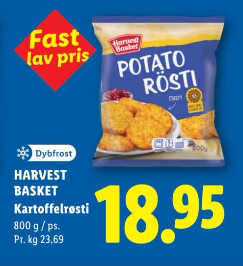 HARVEST BASKET Kartoffelrøsti 800 g / ps. – Lidl