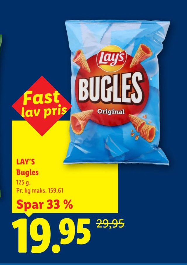 LAY'S Bugles 125 g – Lidl