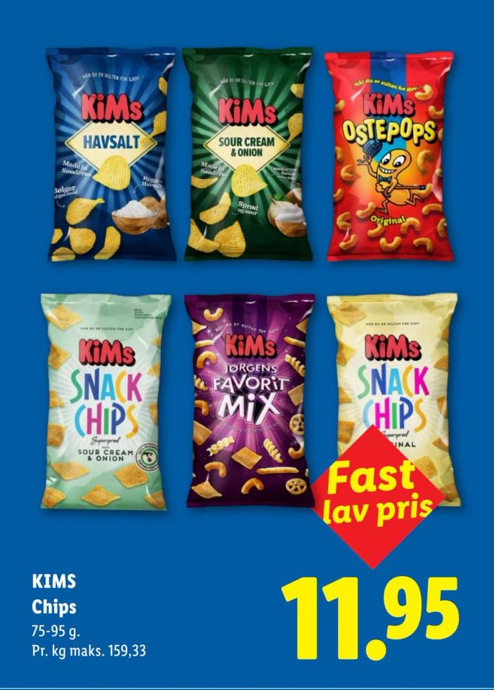 KIMS Chips 75-95 g – Lidl