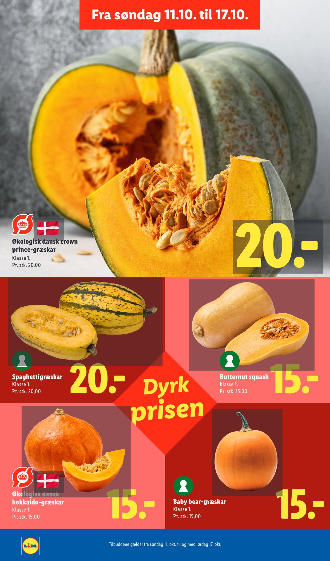 Baby Bear-Græskar – Lidl